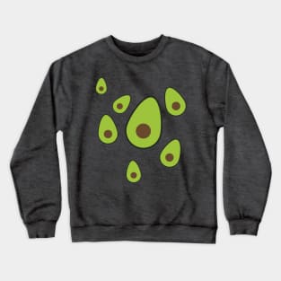 Avocado simple pattern Crewneck Sweatshirt